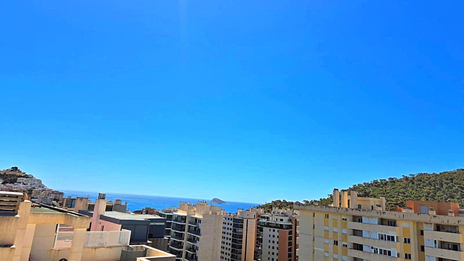 Beach Penthouse Apartment Benidorm Cala Cala de Finestrat Ngoại thất bức ảnh