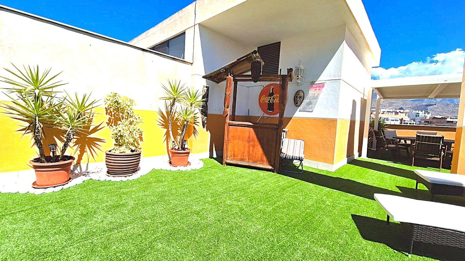 Beach Penthouse Apartment Benidorm Cala Cala de Finestrat Ngoại thất bức ảnh