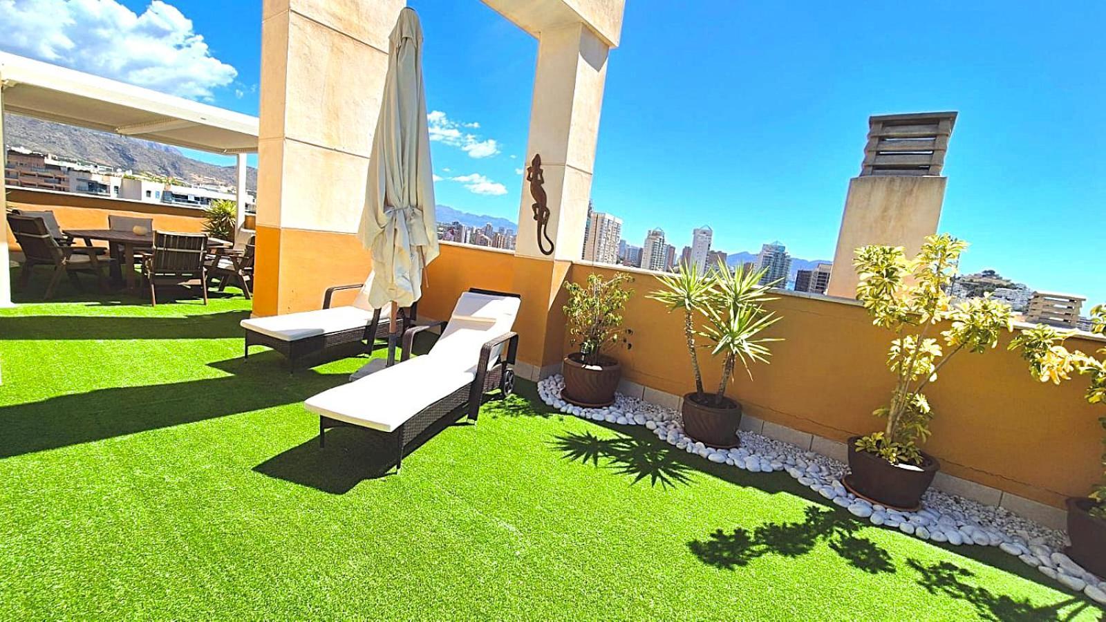 Beach Penthouse Apartment Benidorm Cala Cala de Finestrat Ngoại thất bức ảnh