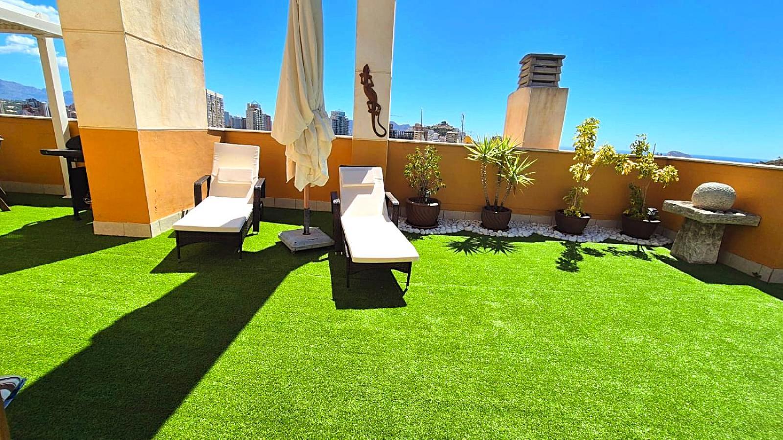 Beach Penthouse Apartment Benidorm Cala Cala de Finestrat Ngoại thất bức ảnh